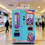 Киоск в торговом центре, привлекающий клиентов