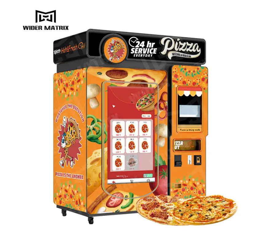 Коммерческая кухня с печью для пиццы и станциями подготовки пиццы