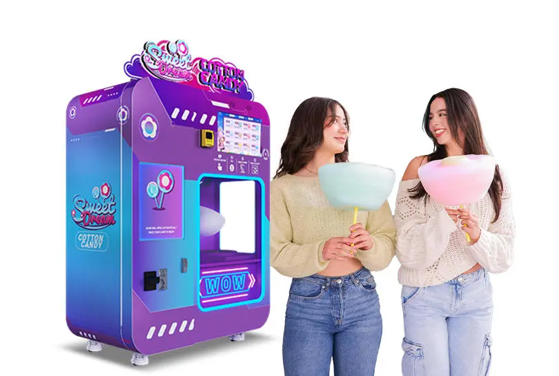 choosing the best cotton candy vending machine manufacturer