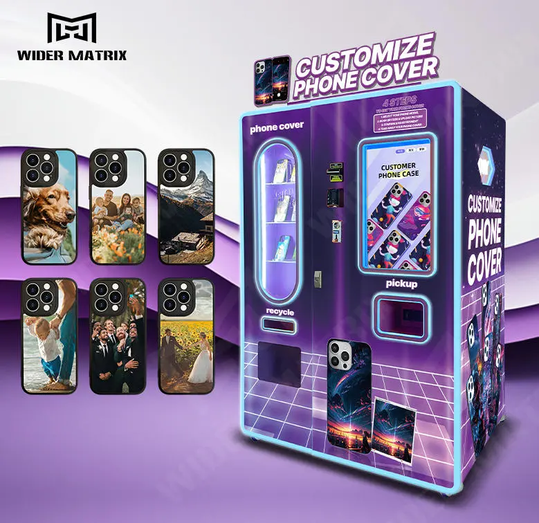 Fully Automatic Customize Phone Case Vending Machine