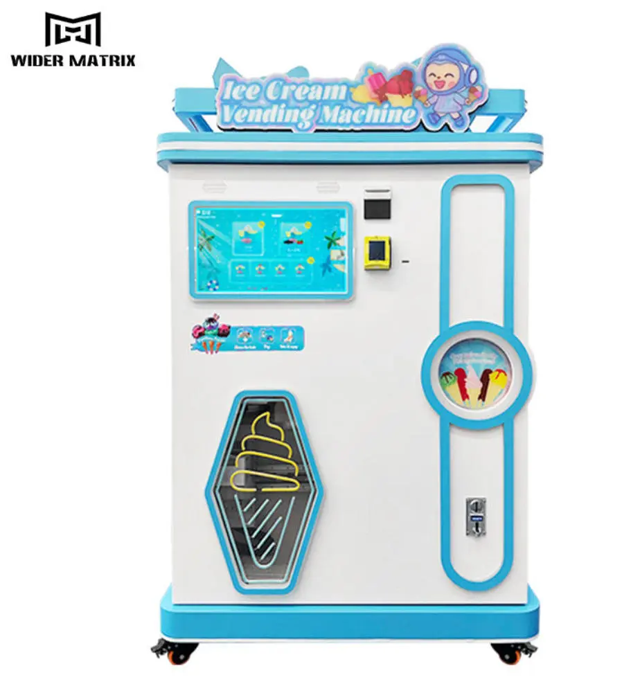 máquina expendedora de helados