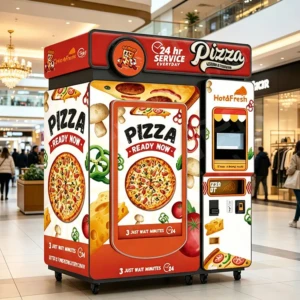Pizza vending machine ROI analysis chart