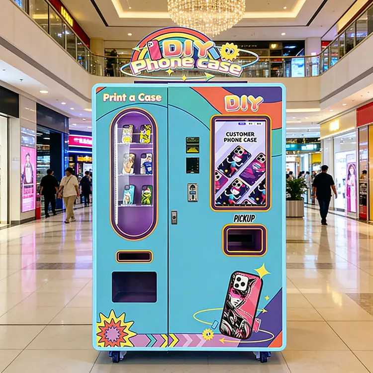 A phone case vending machine 3D