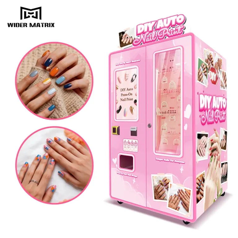 WM860 AI Smart Nail Art Vending Machine - ваше решение для пассивного дохода 24/7