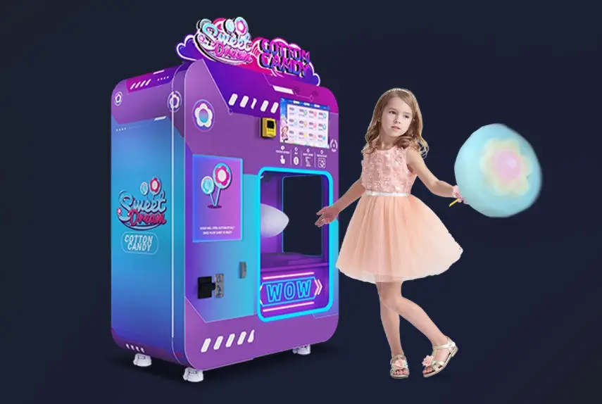 Máquina de algodón de azúcar inteligente WM980 Plus