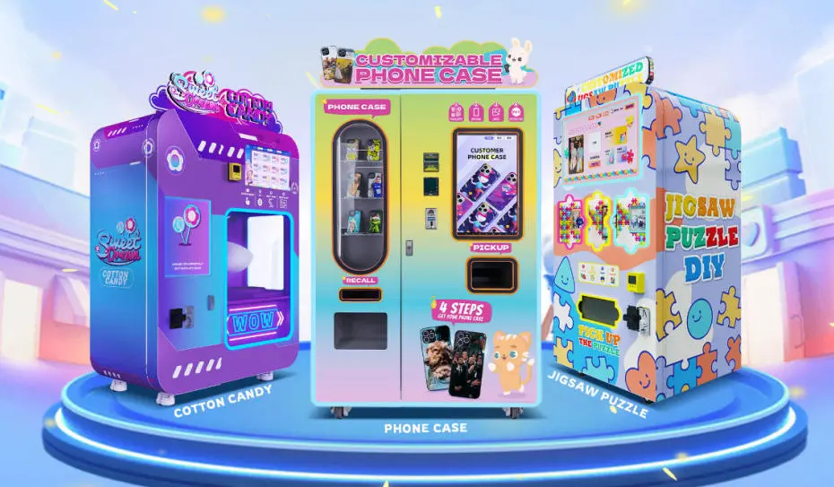 cell phone case vending machine