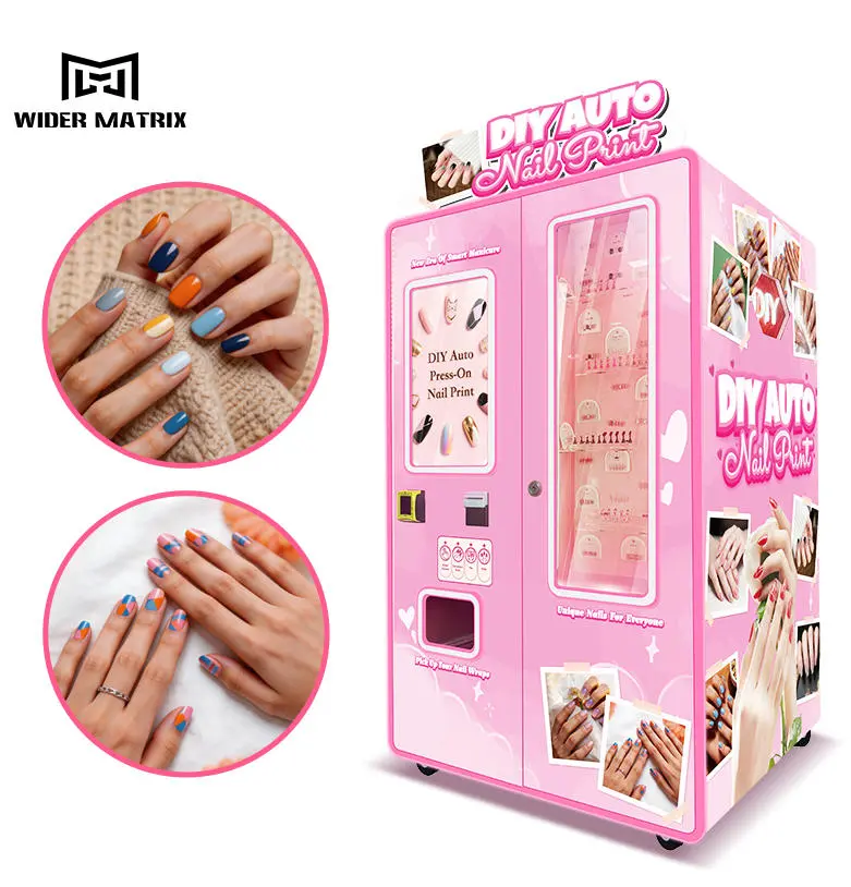 costo de una máquina expendedora de clavos