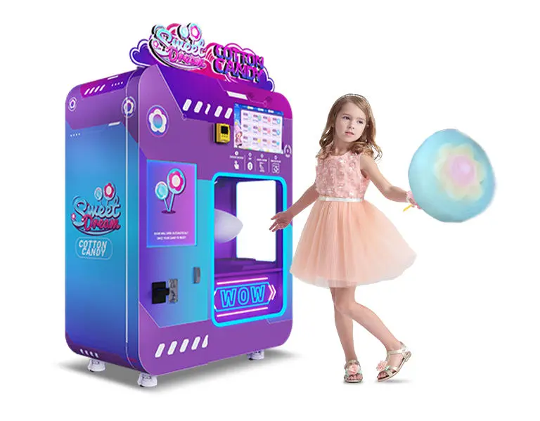 Fully automatic cotton candy vending machine WM980