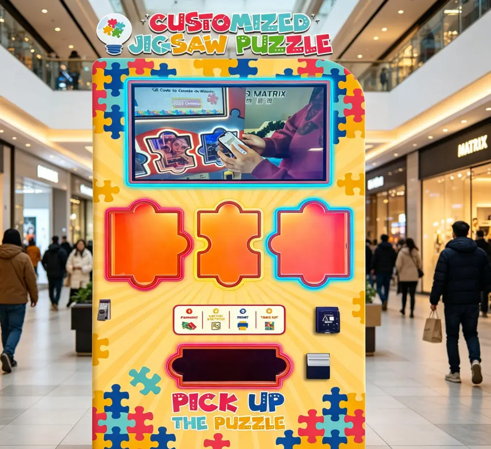 Yes, there are several types of machines designed to make puzzles