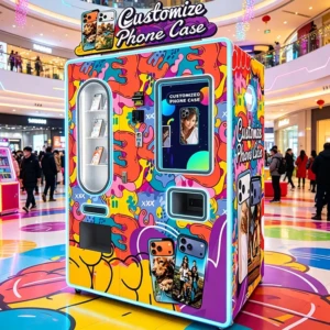 multiple payment phone case vending machine