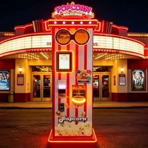 popcorn vending machine supplier china