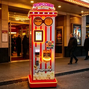popcorn vending machine partner supplier
