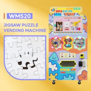 Puzzle Vending Machine for Theme Park.