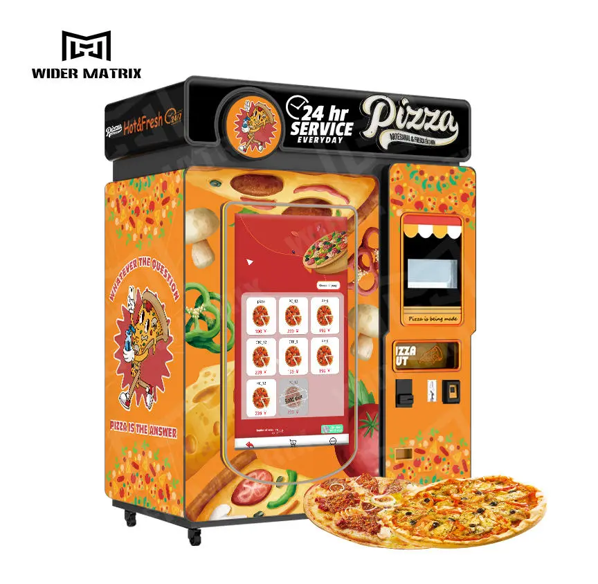 How much does a pizza vending machine cost