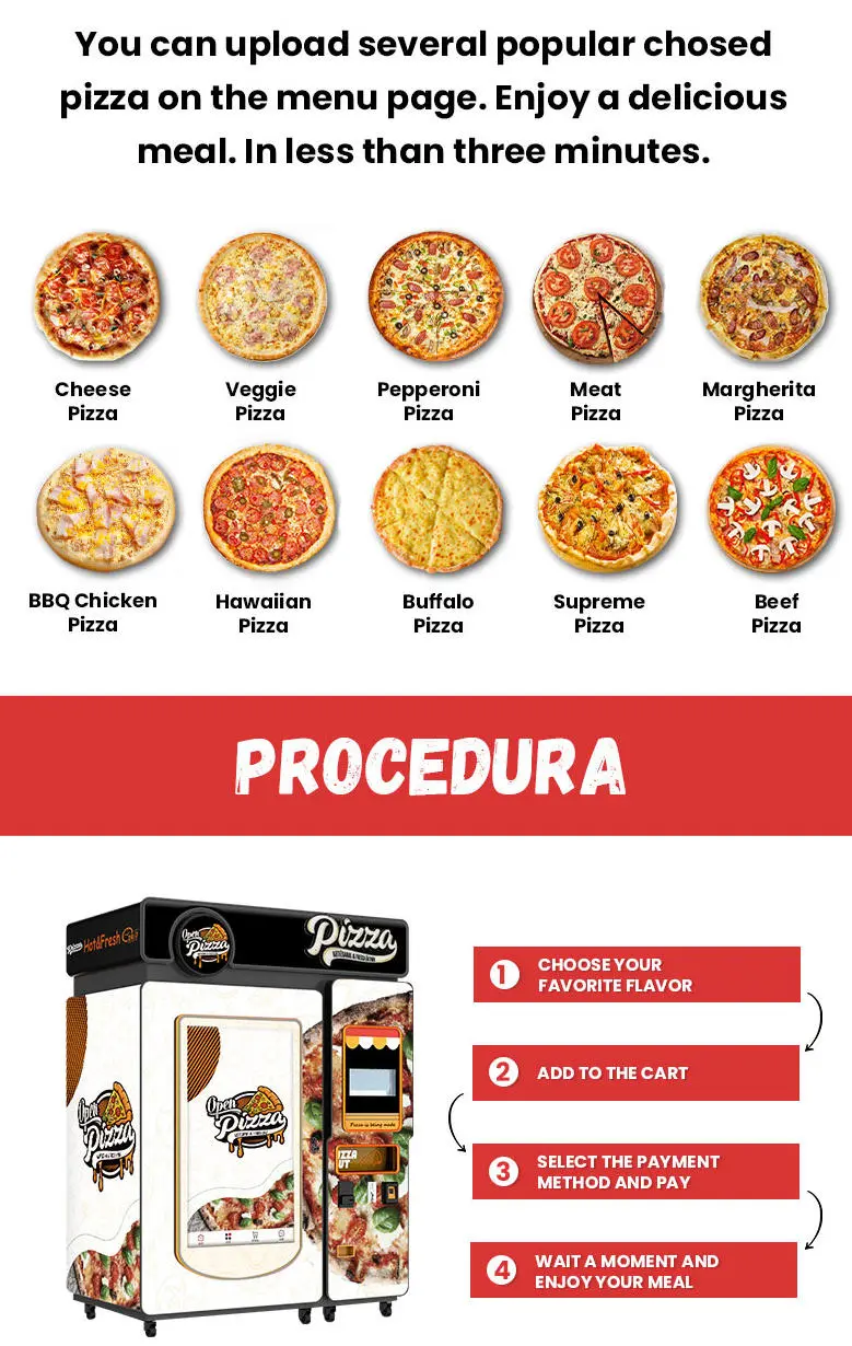 Their team can help you with site selection and logistics to maximize your pizza vending machine passive income potential