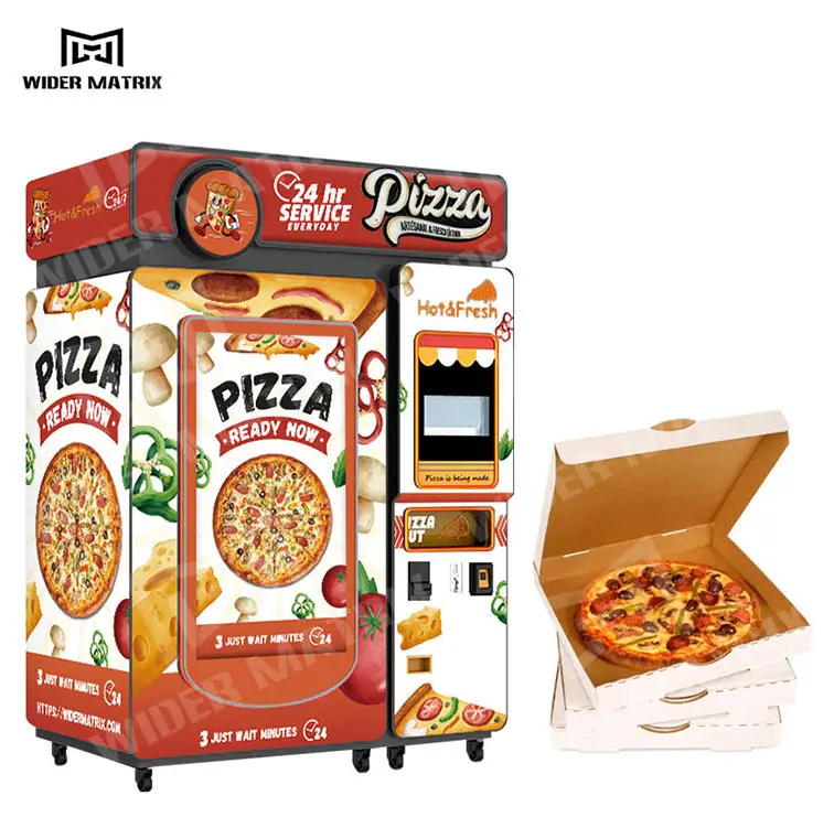 ¿Cuáles son los mejores lugares para instalar una máquina expendedora de pizza?