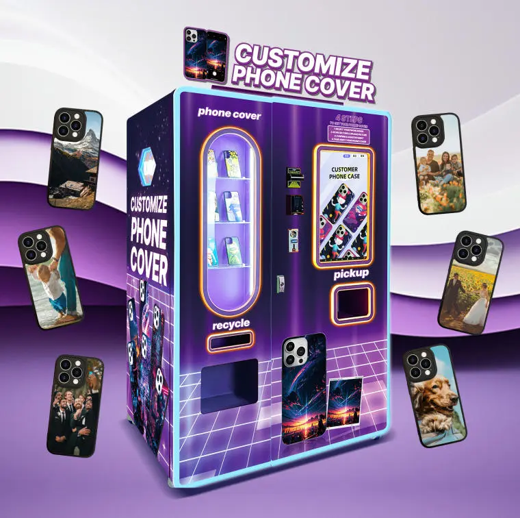 How much does it cost to start a phone case vending machine business