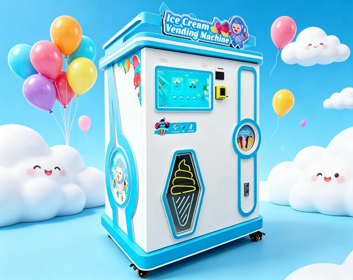How much can I realistically make with a soft serve ice cream vending machine
