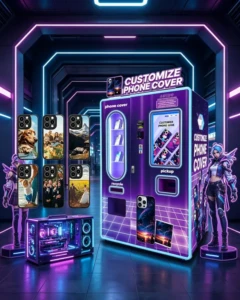 a Fully Automatic Customize Phone Case Vending Machine