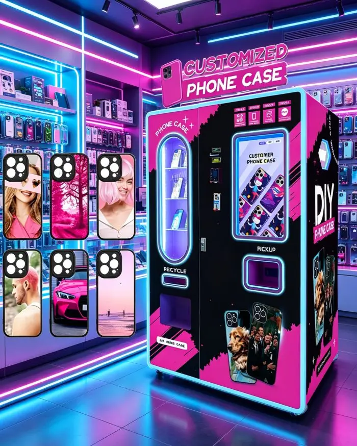 High ROI Phone Case Vending Machine