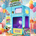 cotton candy vending machine for cinemas