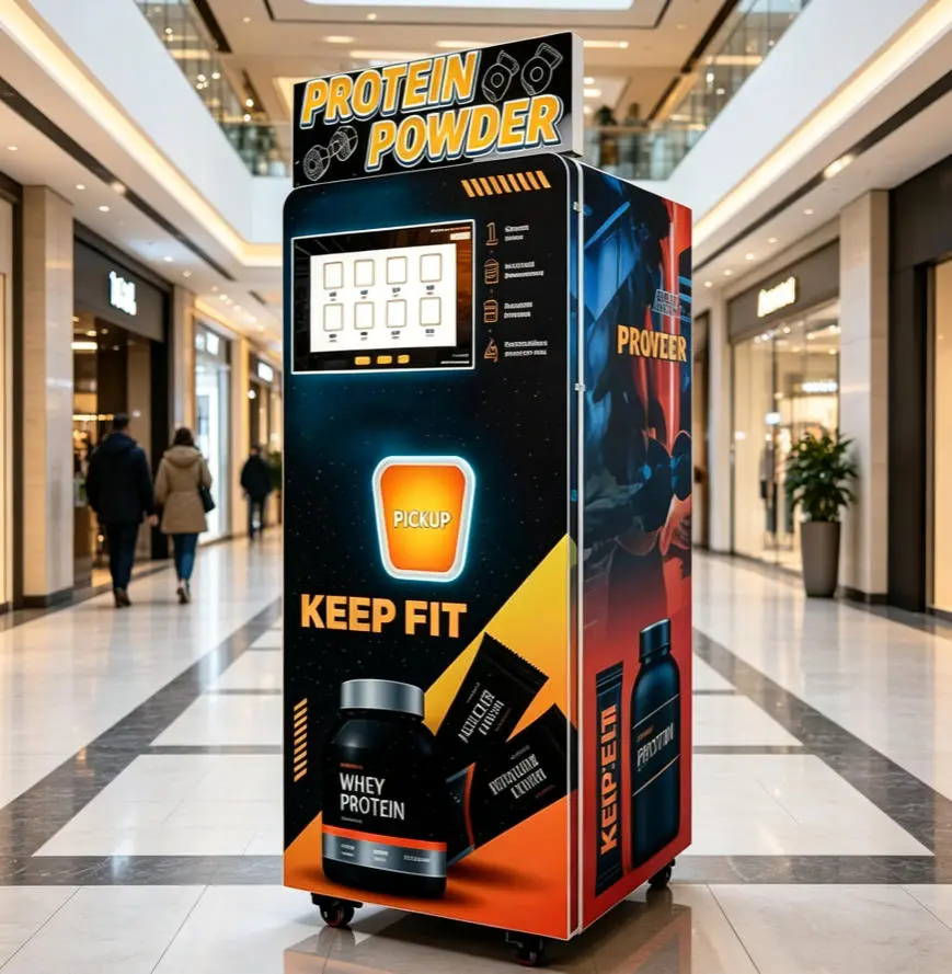protein vending machine make per month