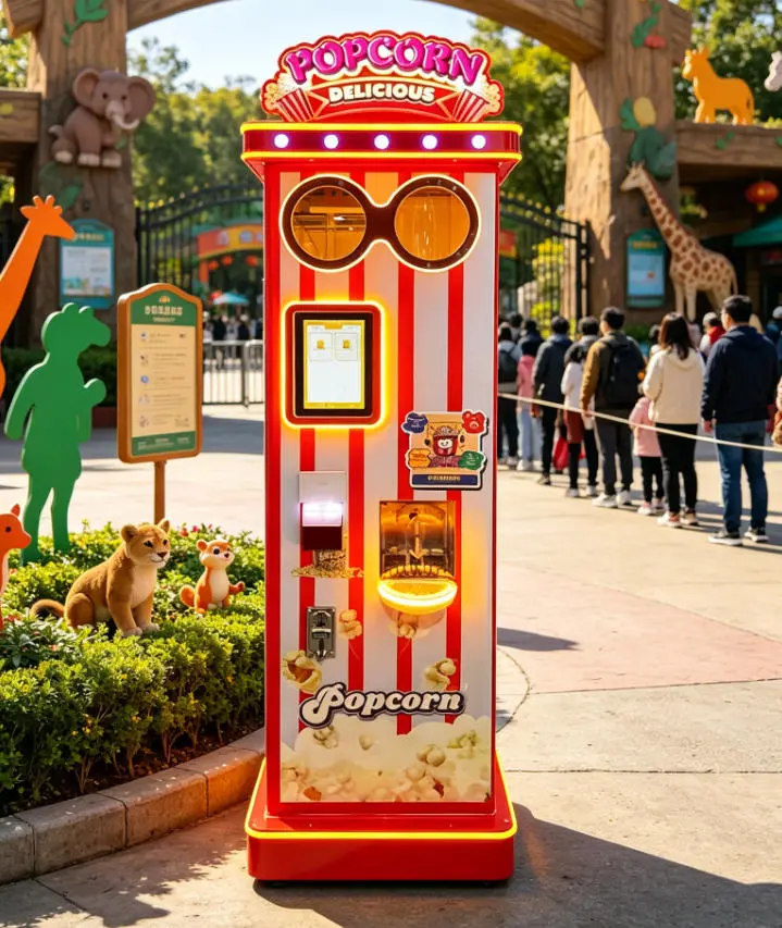automatic popcorn vending machine price