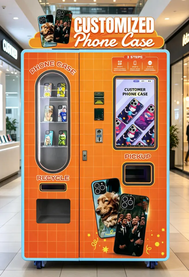 a UV Phone Case Printing Vending Machine