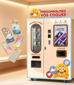 Wider Matrix WM880 phone case vending machine California supplier for malls