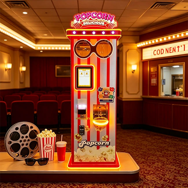 Custom Branding Popcorn Vending Machine