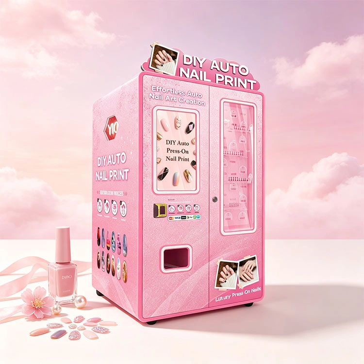 How much does a Custom Design Nail Art Vending Machine cost