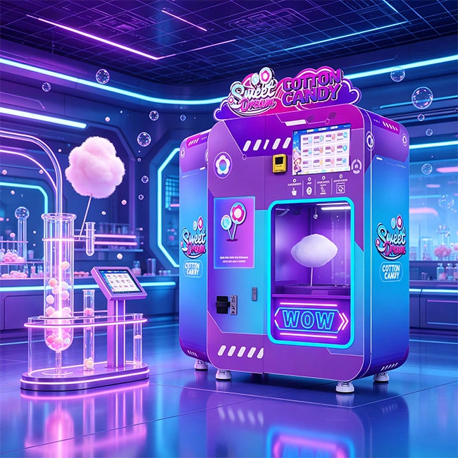 Именно поэтому это лучший автомат по продаже сахарной ваты, представленный на рынке США, для серьезных инвесторов.