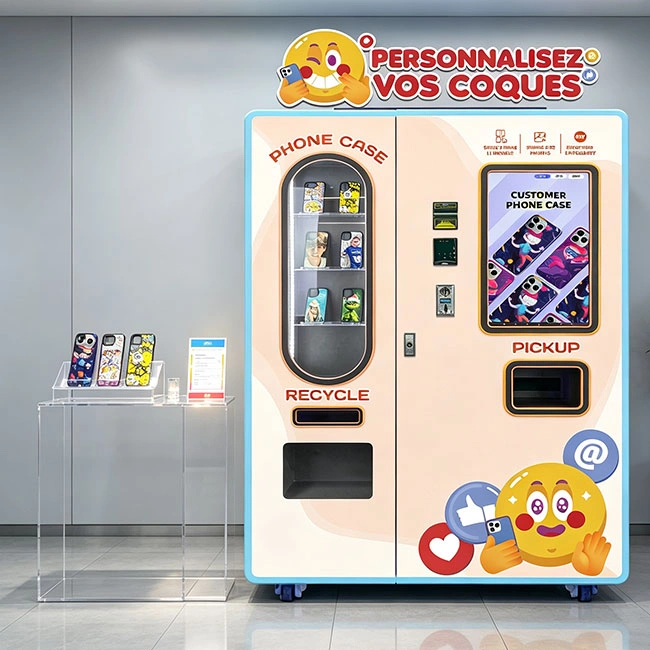 the Wider Matrix WM880 Smart Phone Case Vending Machine.