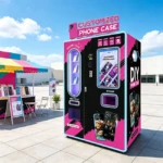a custom phone case machine for exhibitions