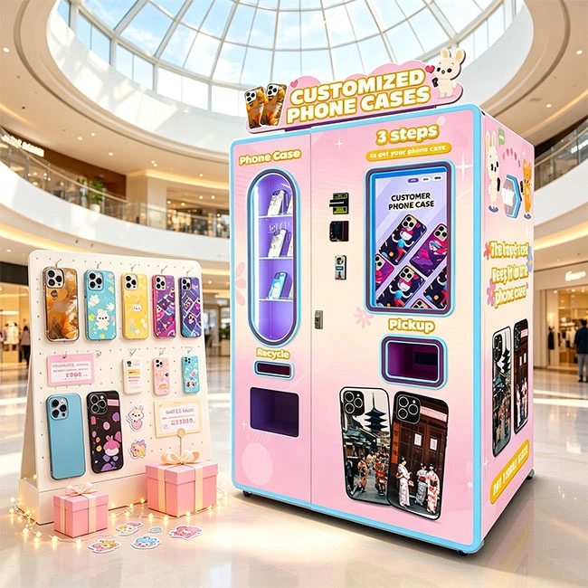 Installation of a Wider Matrix WM880 phone case machine
