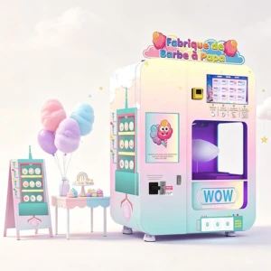is cotton candy vending machine profitable in US
