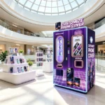 Modern phone case vending kiosk by a leading manufacturer