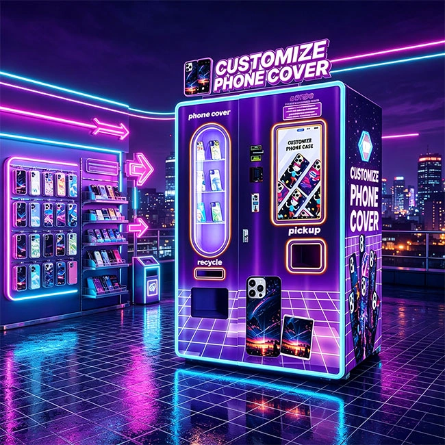 Profit margin analysis for phone case vending kiosk