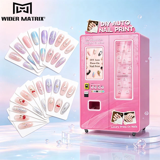 How much does a nail vending machine from China cost