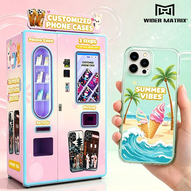 Touch Screen Phone Case Vending Machine
