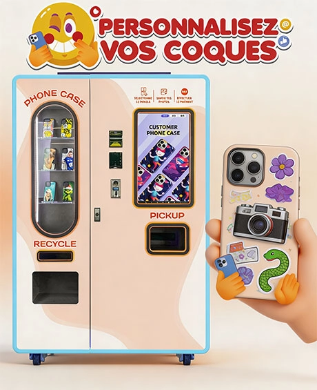 Fully Automatic Customize Phone Case Vending Machine