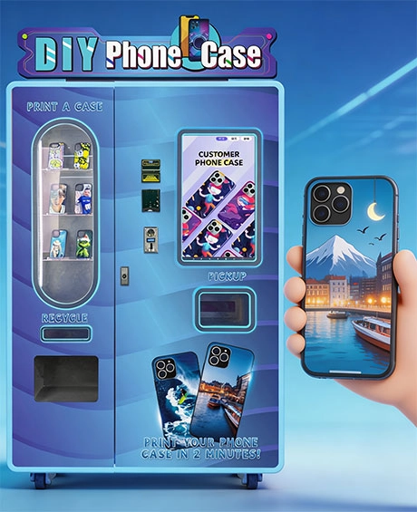Fully Automatic Customize Phone Case Vending Machine