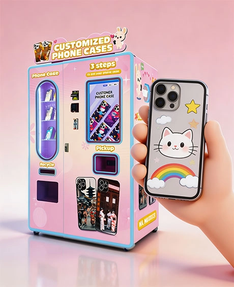 Fully Automatic Customize Phone Case Vending Machine
