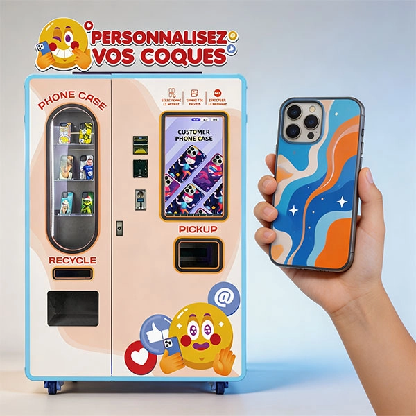WM880 phone case vending machine cost breakdown components