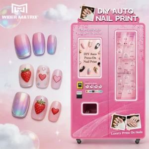 WM186 Nail Art Vending Machine — 5-Min DIY Press-On Nails