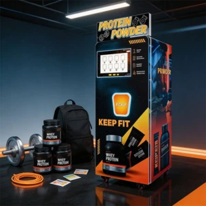The Protein Shake Vending Machine Gyms Use to Skip the Manual Blender WM186