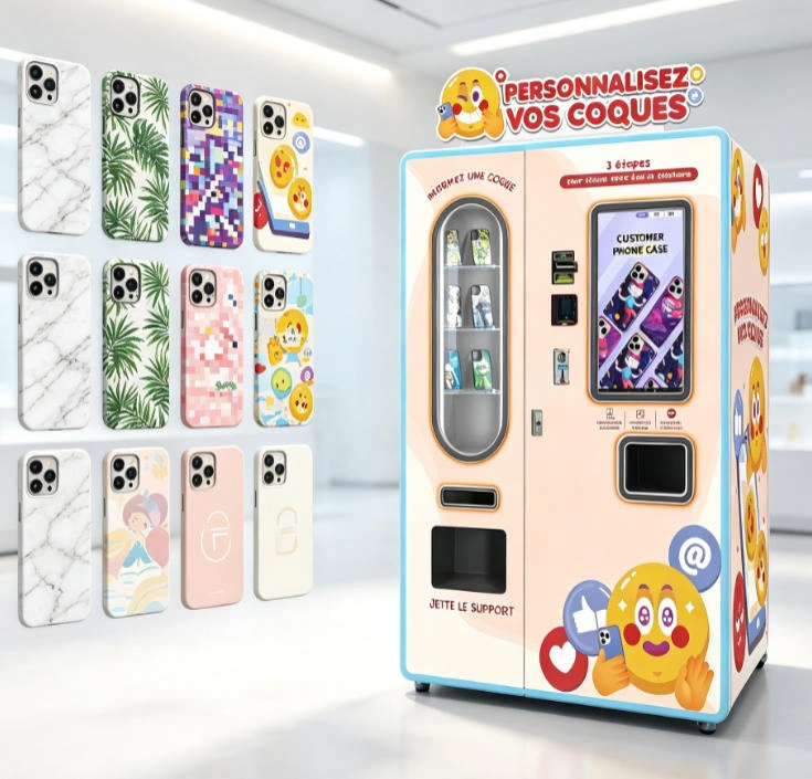 This case demonstrates the incredible potential of a phone case vending machine Spain business