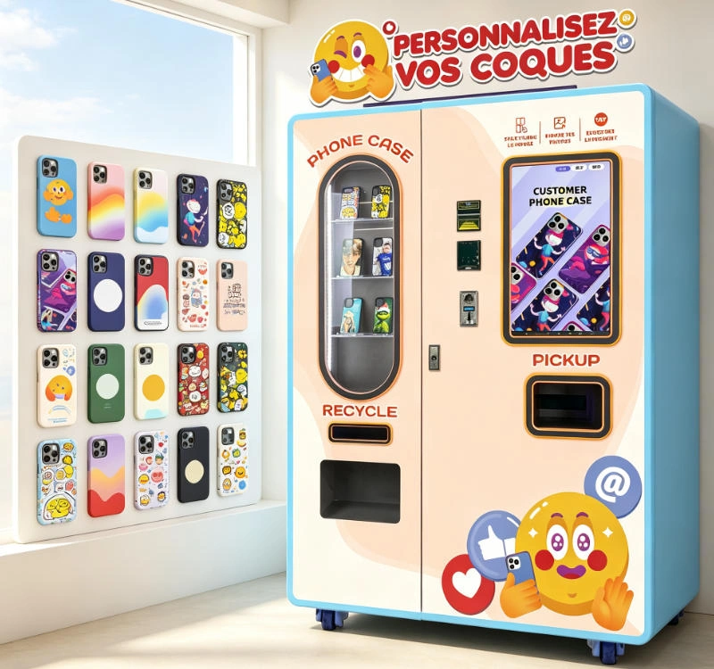As a trusted automated phone case vending machine manufacturer