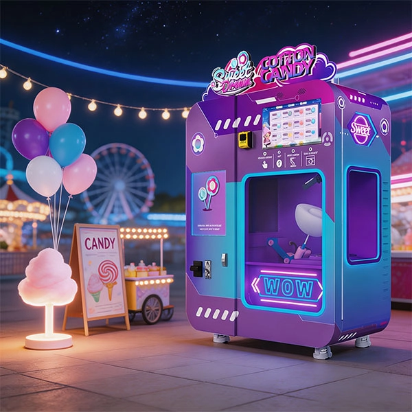 ROI analysis for Wider Matrix cotton candy vending machine