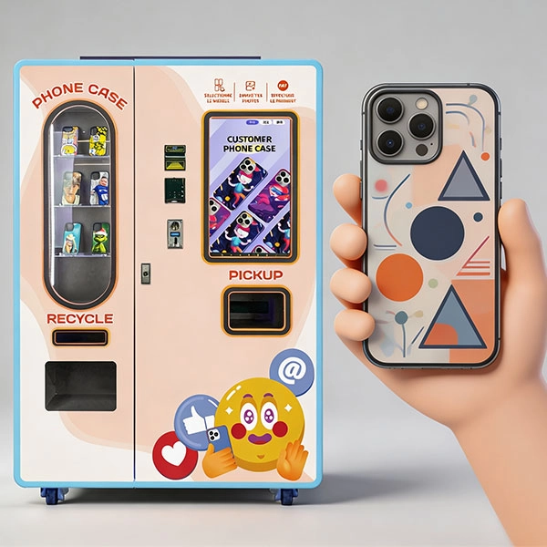 Wider Matrix WM880 phone case printer front view